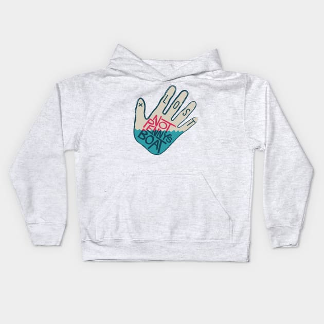 LOST Not Penny's Boat Kids Hoodie by thedoomseed